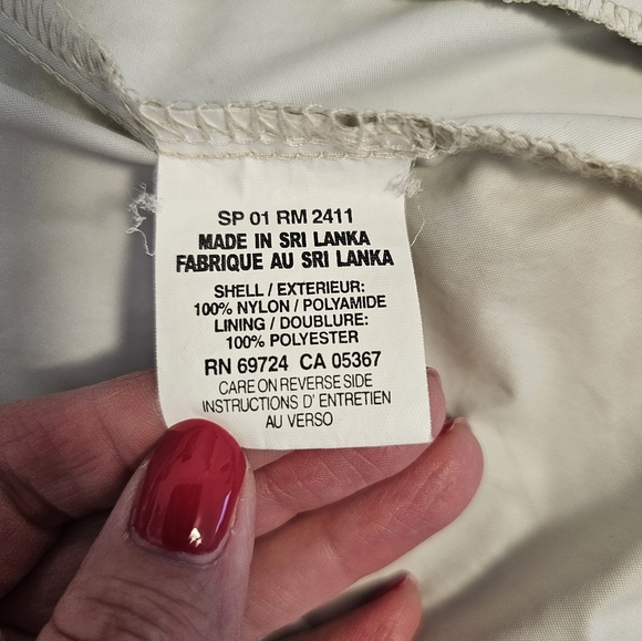 Columbia Greige and Gray Long Sleeve Windbreaker Jacket Men's Size Large - Picture 3 of 13